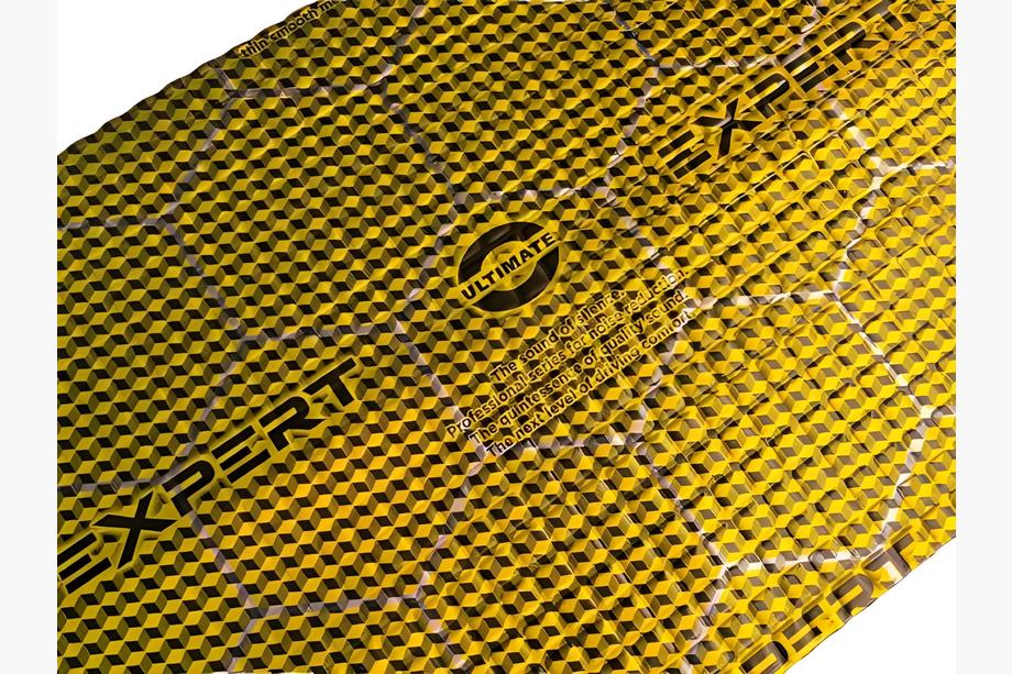 Vibroizolačný plát ULTIMATE EXPERT RED GOLD 4 mm (50x35 cm) Fotografia 3