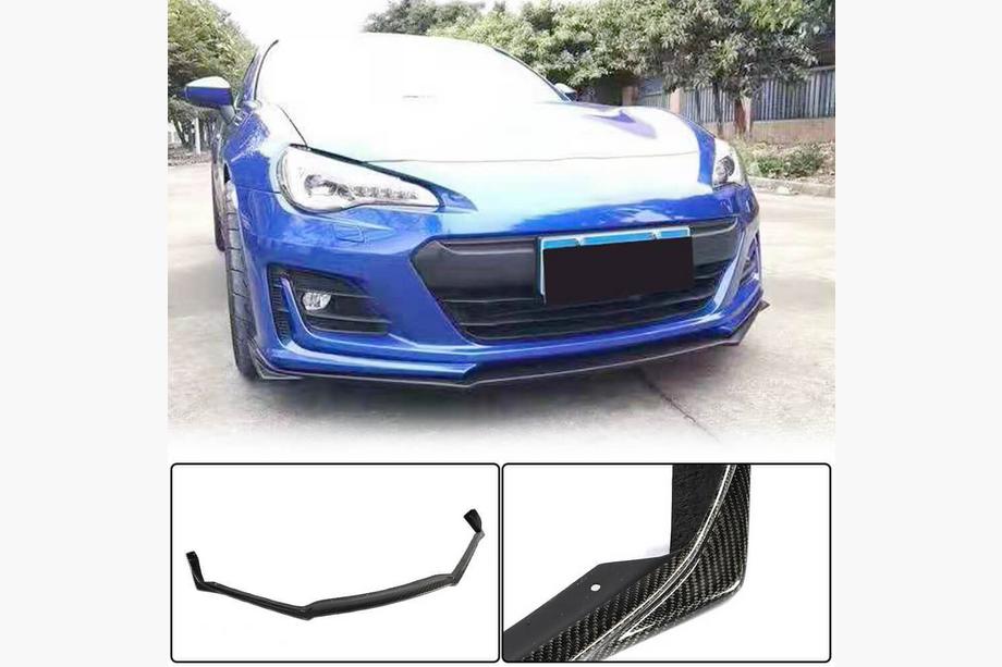 Subaru BRZ 2012–2021 Predný nárazníkový lip Lip V1 (2017-2021, karbón) Image