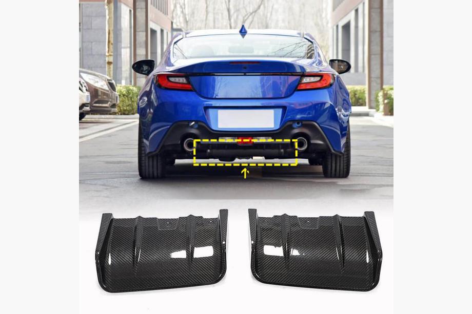 Subaru BRZ 2021– Difúzor zadného nárazníka V1 (2021-2023, Karbón) Image