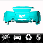 Subaru BRZ 2021– Difúzor zadného nárazníka V1 (Karbon) fotografia 2