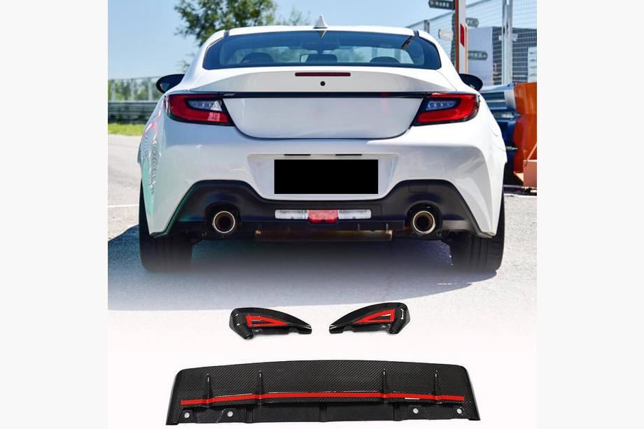 Subaru BRZ 2021– Difúzor zadného nárazníka V2 (2021-2023, karbón) Image