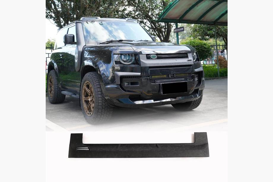 Land Rover Defender 2019– Kryt na mriežku chladiča (karbón) Fotografia 1