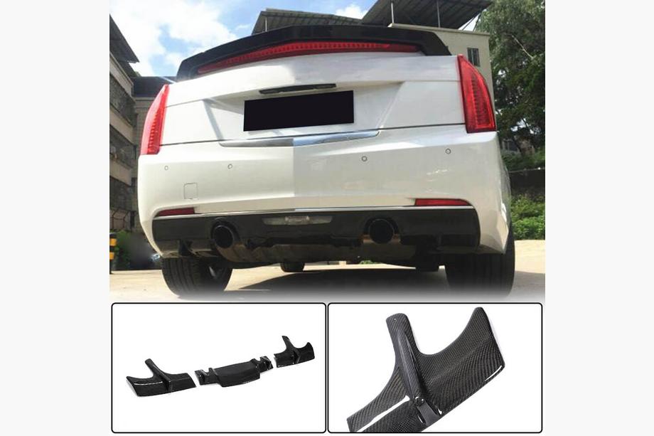 Cadillac ATS 2012–2019 Difúzor zadného nárazníka (pre Base, karbón) Image