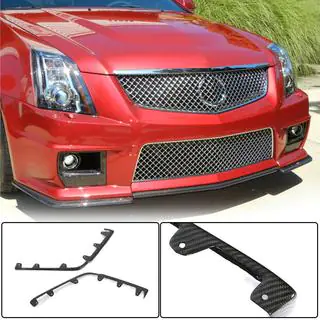 Karbonové nástavce predného nárazníka Flap (pre CTS V Coupe) fotografia 1