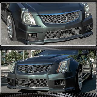 Karbonové nástavce predného nárazníka Flap (pre CTS V Coupe) fotografia 3