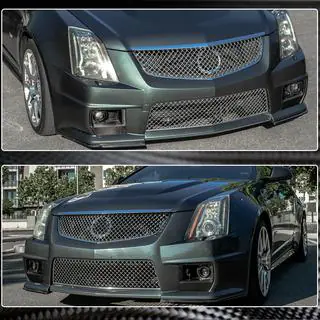 Karbonové nástavce predného nárazníka Flap (pre CTS V Coupe) fotografia 3