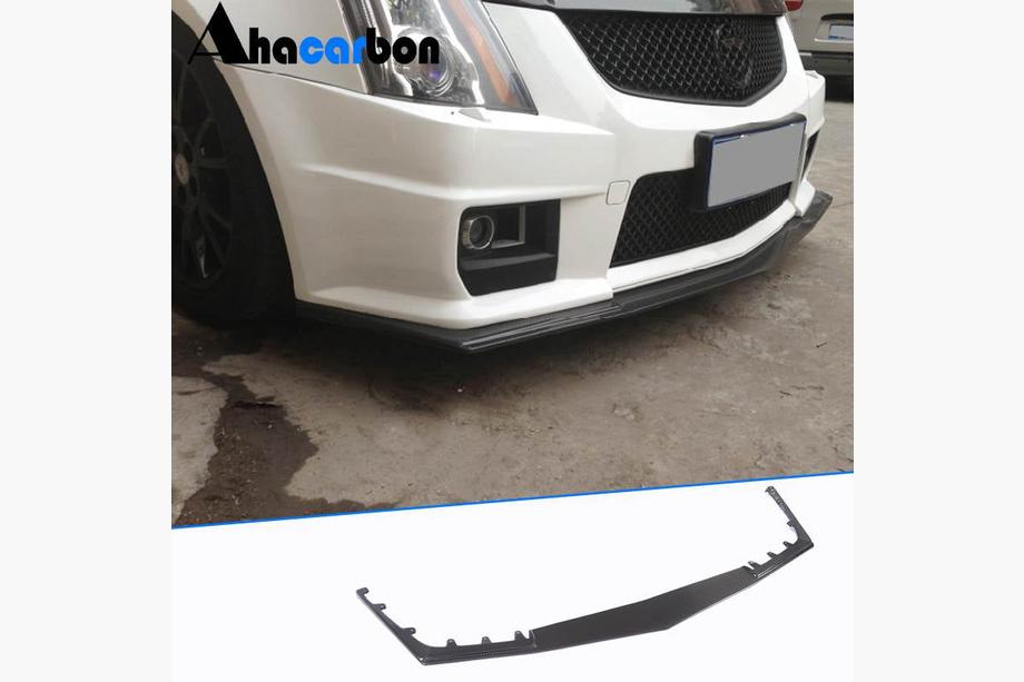 Cadillac CTS 2007–2014 Predný nárazníkový lip Lip V1 (pre CTS V Coupe, karbón) Fotografia 1