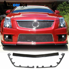 Cadillac CTS 2007–2014 Kryty predného nárazníka (pre CTS V Coupe, karbón) fotografia 1