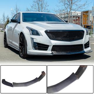 Lip na predný nárazník Lip V2 (pre CTS V Sedan 2016-2019, karbón) fotografia 1