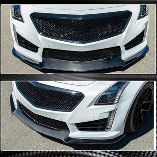 Lip na predný nárazník Lip V2 (pre CTS V Sedan 2016-2019, karbón) fotografia 3