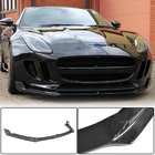 Jaguar F-Type 2013–2024 Lip na predný nárazník Lip (2013-2016, karbón) fotografia 1