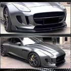 Jaguar F-Type 2013–2024 Lip na predný nárazník Lip (2013-2016, karbón) fotografia 4