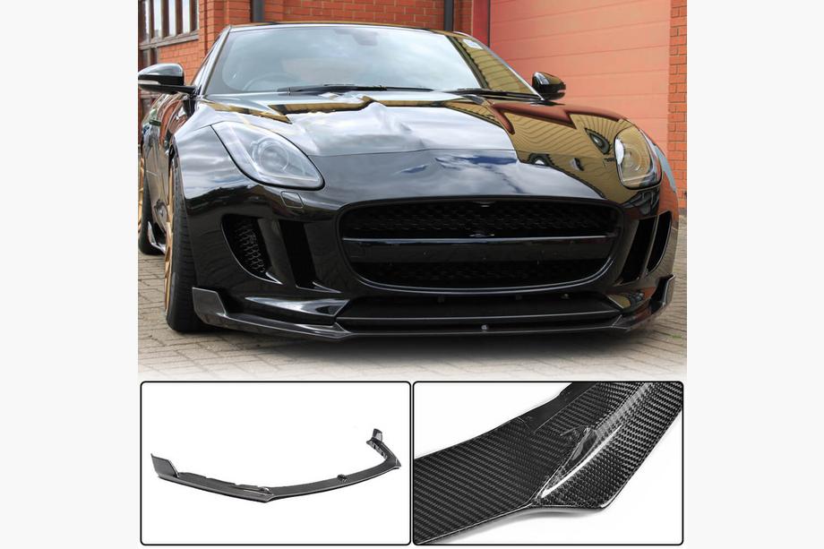 Jaguar F-Type 2013–2024 Lip na predný nárazník Lip (2013-2016, karbón) Image