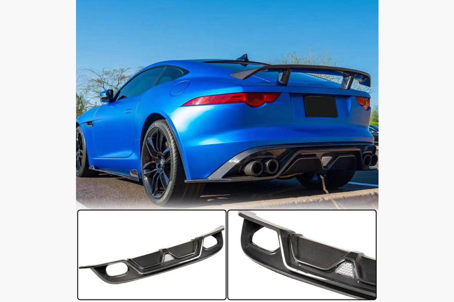 Jaguar F-Type 2013–2024 Difúzor zadného nárazníka (2013-2019, karbón) Image