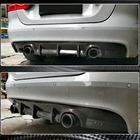 Jaguar XE 2016– Difúzor zadného nárazníka V2 (2015-2019, karbon) fotografia 4