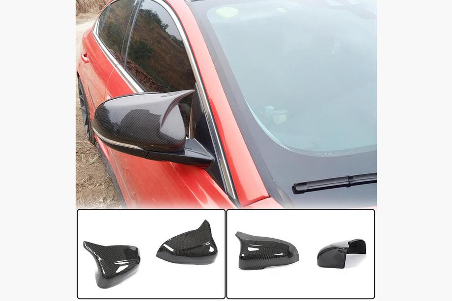 Jaguar XE 2016– Kryty zrkadiel V2 (2015-2019, Karbon) Image