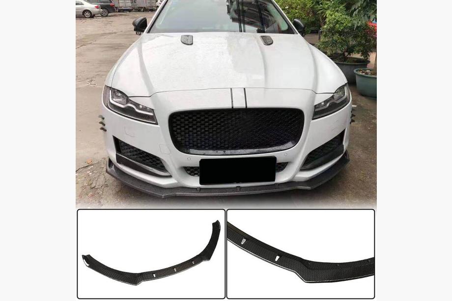 Jaguar XF 2016– Predný nárazníkový lip Lip (2016-2020, karbón) Image