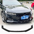 Honda Accord X 2017–2022 Lip spojler predného nárazníka Lip (2018-2021, Plast) fotografia 1