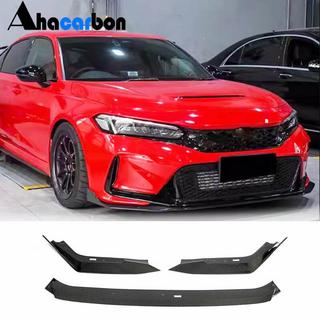Predný nárazníkový lip spojler Lip V2 (karbón) Honda Civic HB 2021– fotografia 1