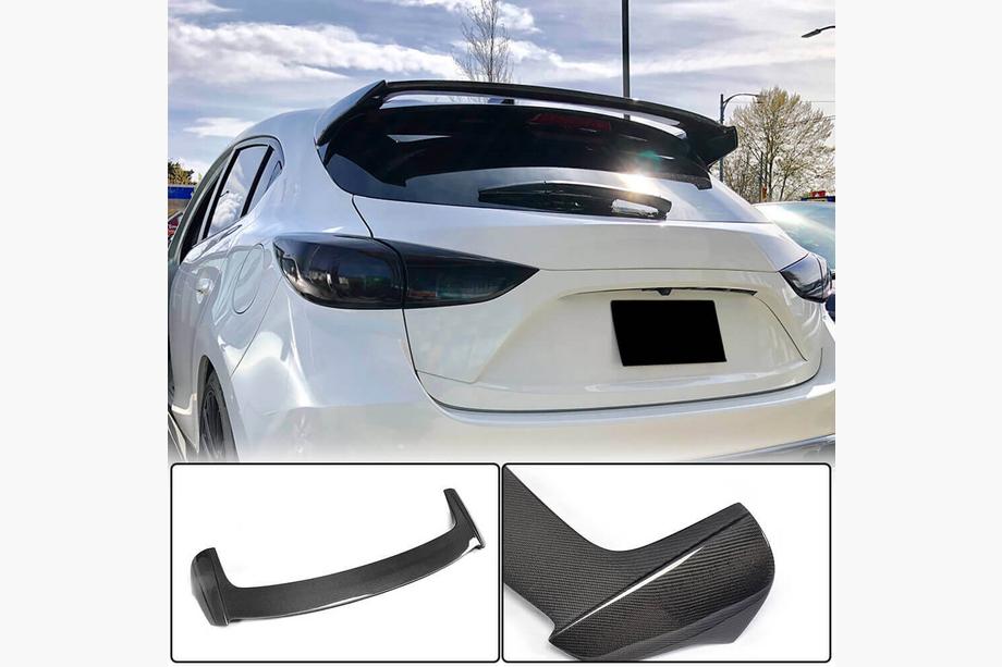 Mazda 3 2013–2019 Spojler V1 (HB, karbón) Image