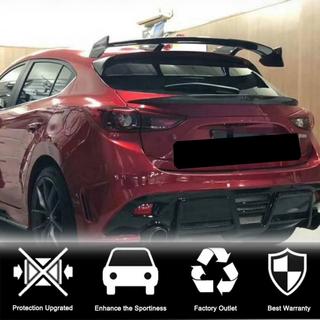 Spojler V2 (HB, karbón) Mazda 3 2013–2019 fotografia 3