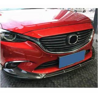 Karbonový líz pre predný nárazník Lip V1 (2017-2019, Karbón) Mazda 6 2012–2024 fotografia 2