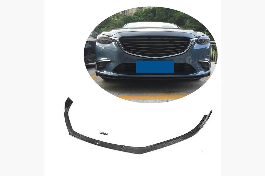 Mazda 6 2012–2024 Lipa na predný nárazník Lip V2 (2017-2019, karbón) Image
