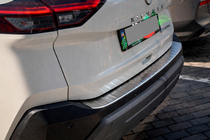 Nissan X-trail T33/Rogue 2022– Carmos ochranná lišta zadného nárazníka (Pre e-Power, nerez, matná) fotografia 5