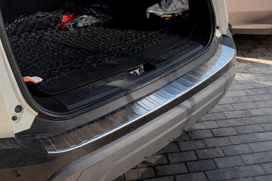 Nissan X-trail T33/Rogue 2022– Carmos ochranná lišta zadného nárazníka (Pre e-Power, nerez, matná) Image