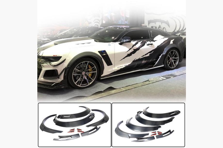 Chevrolet Camaro 2015– Lemy blatníkov (2016-2019, Karbón) Image