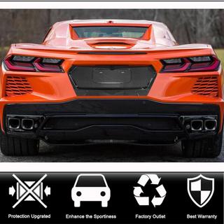 Karbonový kryt veka kufra (2019-2022, Carbon) Chevrolet Corvette C8 2019– fotografia 2