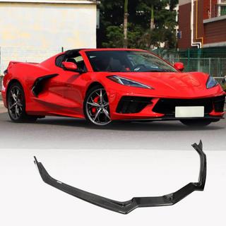 Predný nárazníkový lip Lip (2019-2022, karbón) Chevrolet Corvette C8 2019– fotografia 1