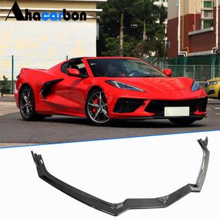Predný nárazníkový lip Lip (2019-2022, karbón) Chevrolet Corvette C8 2019– fotografia 2