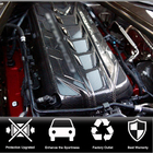 Chevrolet Corvette C8 2019– Kryt motora (2019-2022, Karbon) fotografia 2