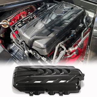 Kryt motora (2019-2022, Karbon) Chevrolet Corvette C8 2019– fotografia 1