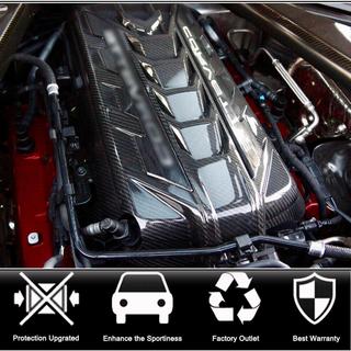 Kryt motora (2019-2022, Karbon) Chevrolet Corvette C8 2019– fotografia 2