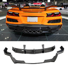 Chevrolet Corvette C8 2019– Difúzor zadného nárazníka (pre Z06, 2022-2024, karbón) fotografia 1
