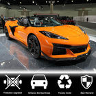 Chevrolet Corvette C8 2019– Difúzor zadného nárazníka (pre Z06, 2022-2024, karbón) fotografia 5