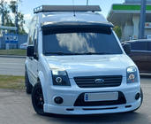Ford Connect 2010–2013 Predný spodný lip spojler (na lakovanie) fotografia 1