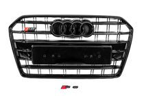 Audi A6 C7 2011–2017 Predná čierna maska chladiča S-Style (2014-2017) fotografia 2