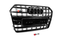 Audi A6 C7 2011–2017 Predná čierna maska chladiča S-Style (2014-2017) fotografia 4
