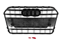 Audi A6 C7 2011–2017 Predná čierna maska chladiča S-Style (2014-2017) fotografia 5