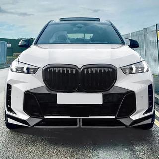 Predný lip splitter Paradigm V-1 (2023+, pravý karbón) BMW X5 G05 2019–2026 fotografia 2