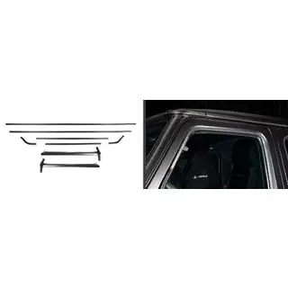 Karbonové kryty predných stĺpikov a strechy Mercedes G class W465 2025– fotografia 2