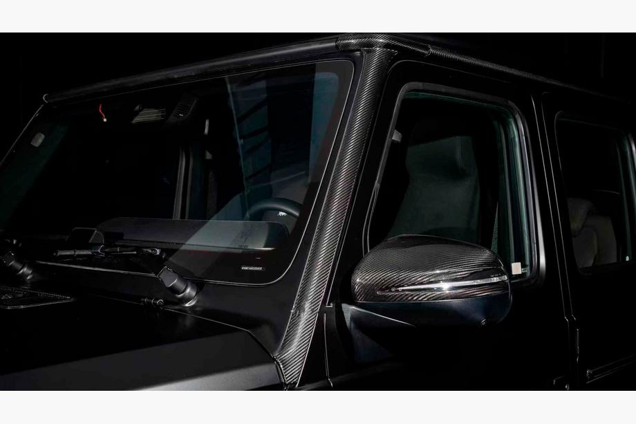 Mercedes G class W465 2025– Karbonové kryty predných stĺpikov a strechy Image