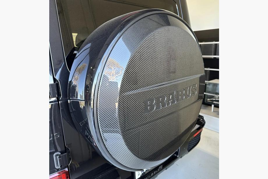 Mercedes G class W465 2025– Kryt rezervného kolesa (karbón) Fotografia 1