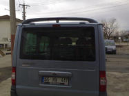 Ford Transit 2000–2014 Spojler Isikli pre nízku strechu (na lakovanie) fotografia 3
