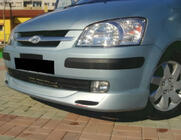 Hyundai Getz 2002– Predný spodný lip spojler (na lakovanie) fotografia 4