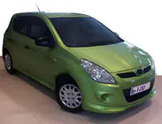 Hyundai I-20 2008–2012 Predný spodný lip spojler (na lakovanie) fotografia 1