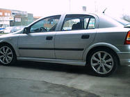 Opel Astra G Classic 1998–2012 Bočné prahy HB (na lakovanie) fotografia 4